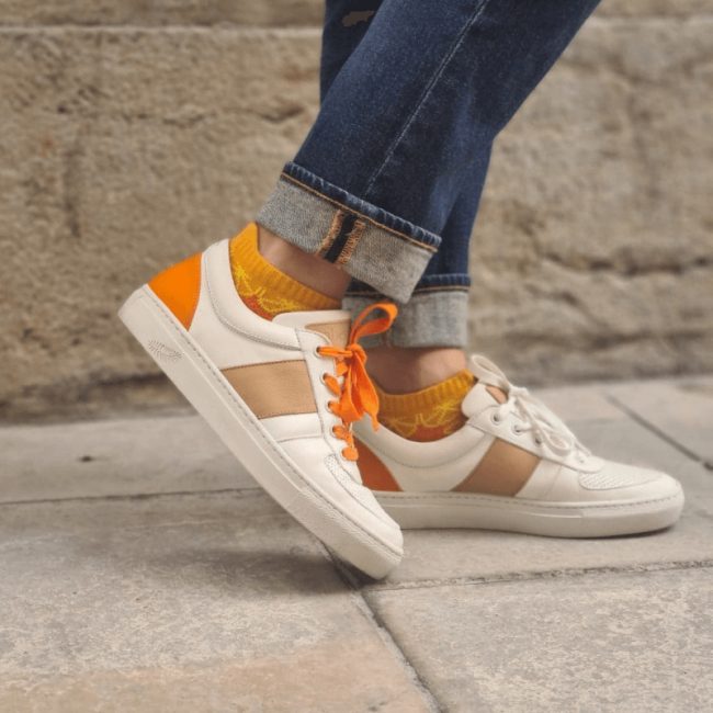 Chaussures Eco responsable Unisexe City orange wax