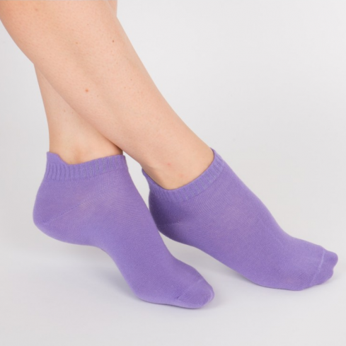 Chaussettes socquettes courtes violettes unisexe Archiduchesse "Violet Violette"