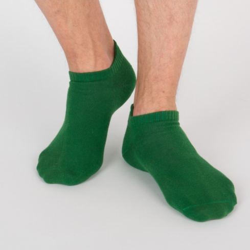 Chaussettes socquettes courtes vertes unisexe Archiduchesse "Vert Angais"