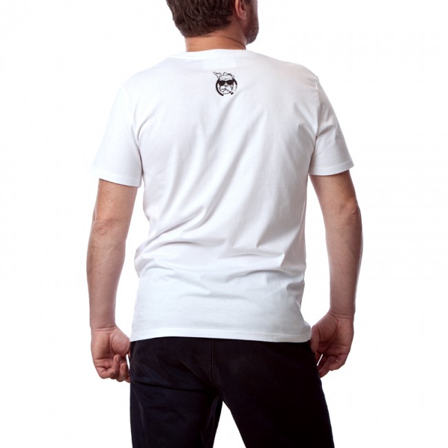 Tee shirt homme stylé blanc "Guell"